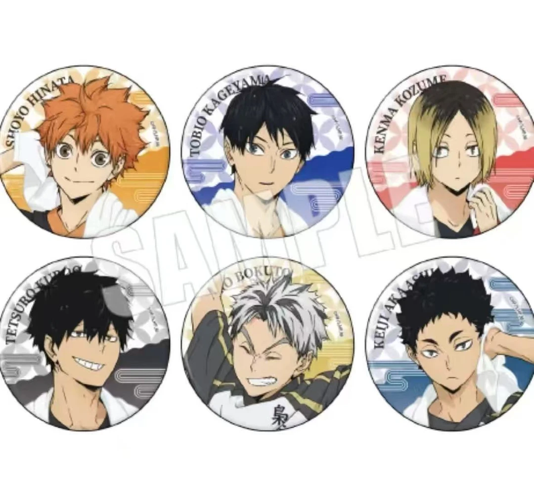 【排球少年极乐汤第一弹吧唧】潮玩盲盒（拆盒代拆）