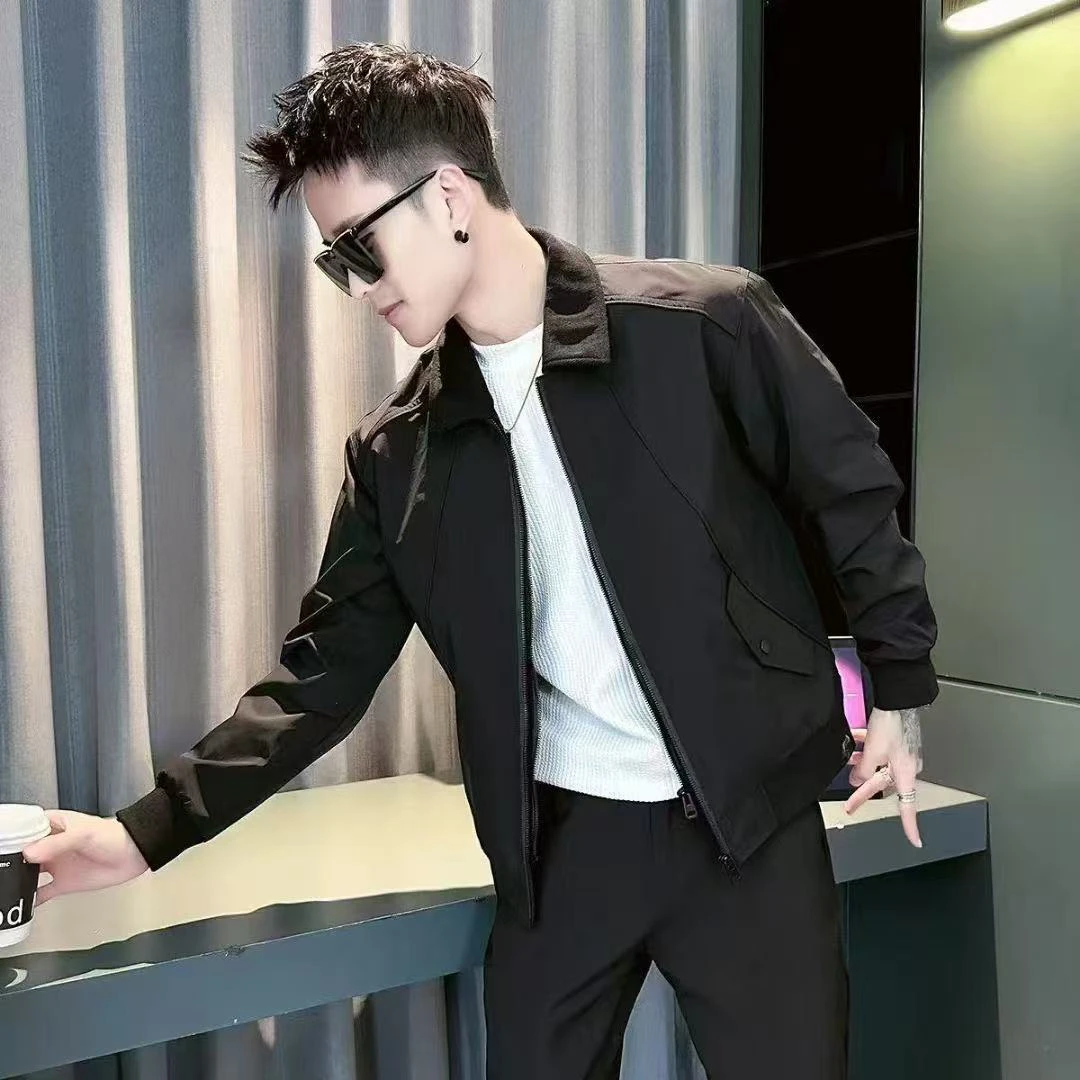 2025年夏天新款假两件外套