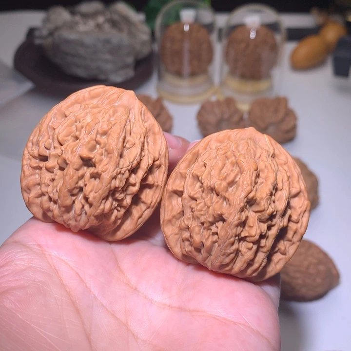 把件文玩核桃虎头