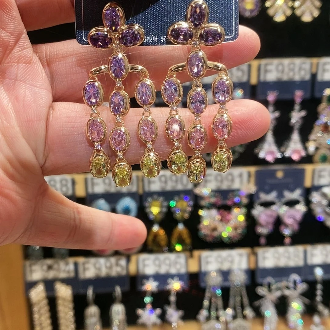 【闪购商品】纯铜925银锆石