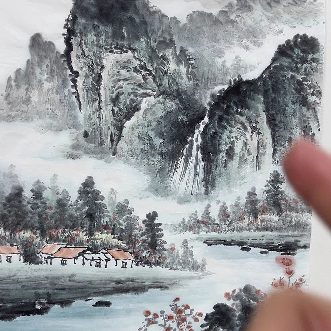 绘画石老师国画作品