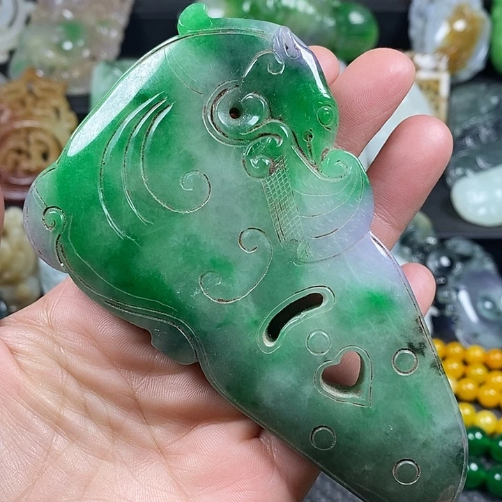 紫金钵盂菩提吊坠