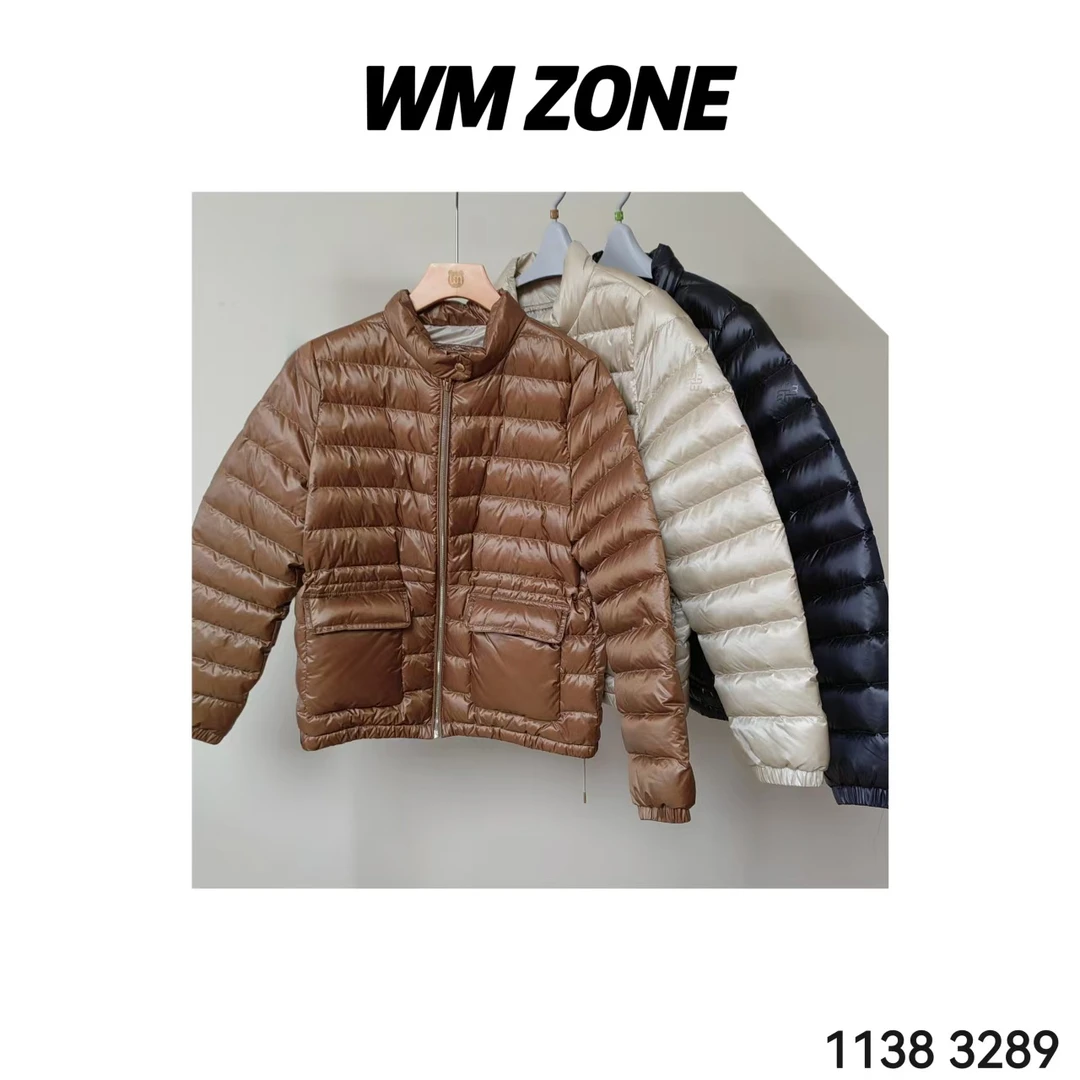 虎儿 4-1766 3289 立领收腰款休闲保暖外套