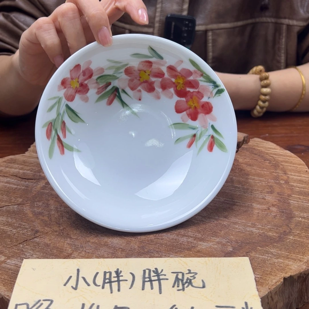 瓷片景德镇陶瓷手工手绘制作