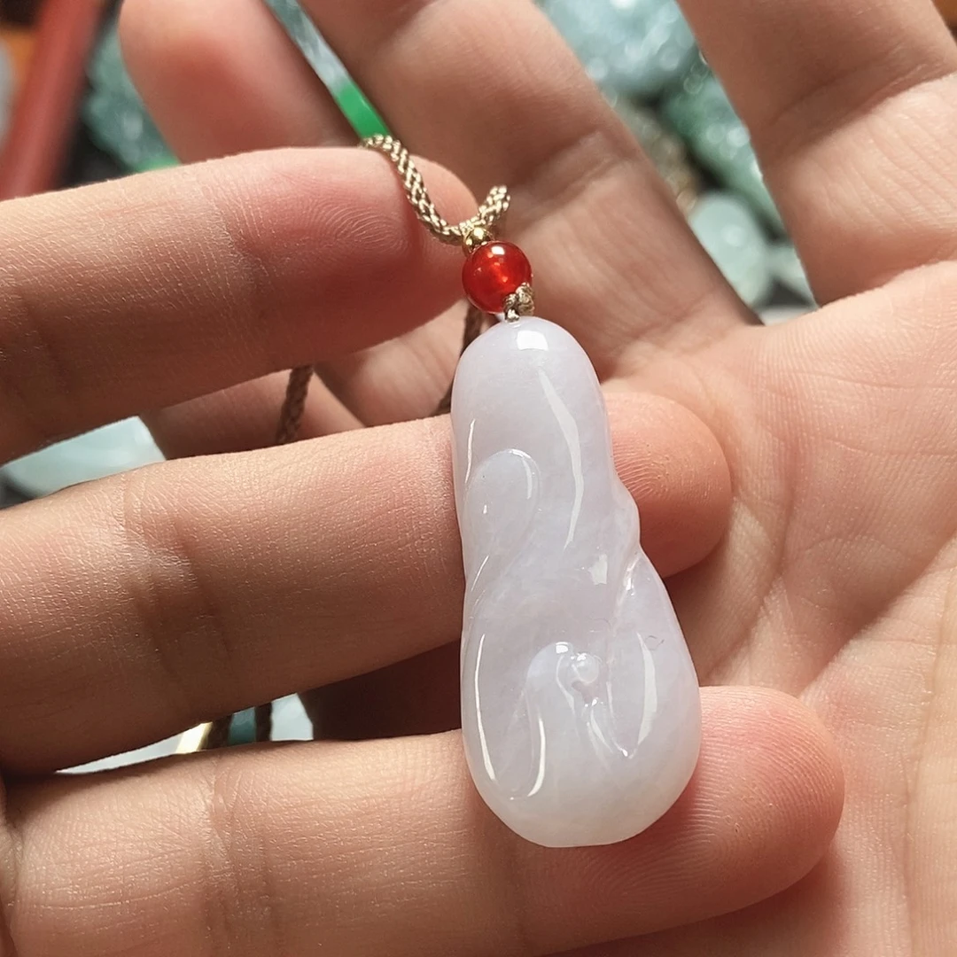 翡翠未镶嵌颈饰翡翠挂件