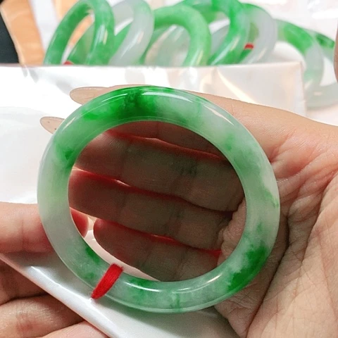 未镶嵌手镯翡翠子*?2869