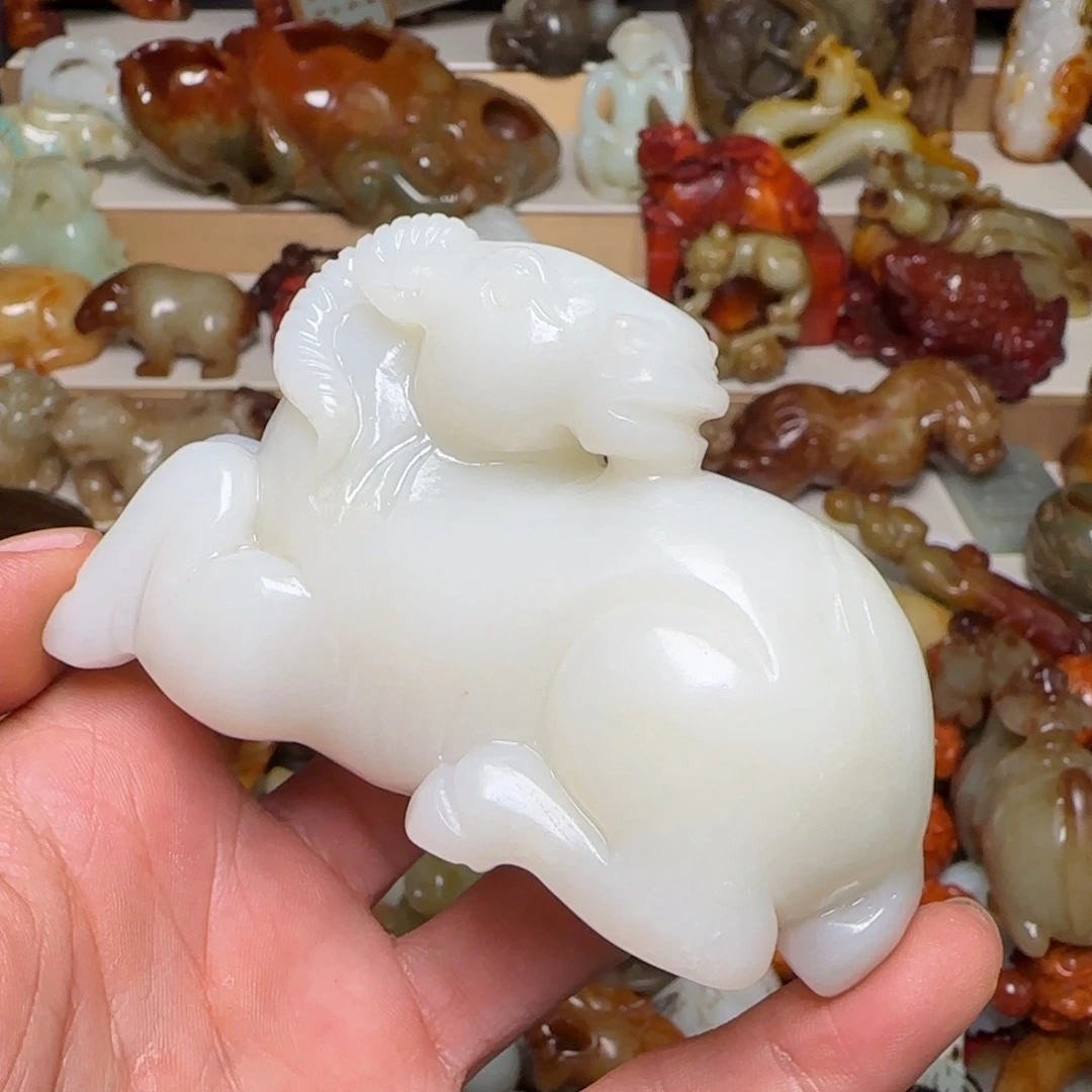 奇***奇和田玉未镶嵌颈饰