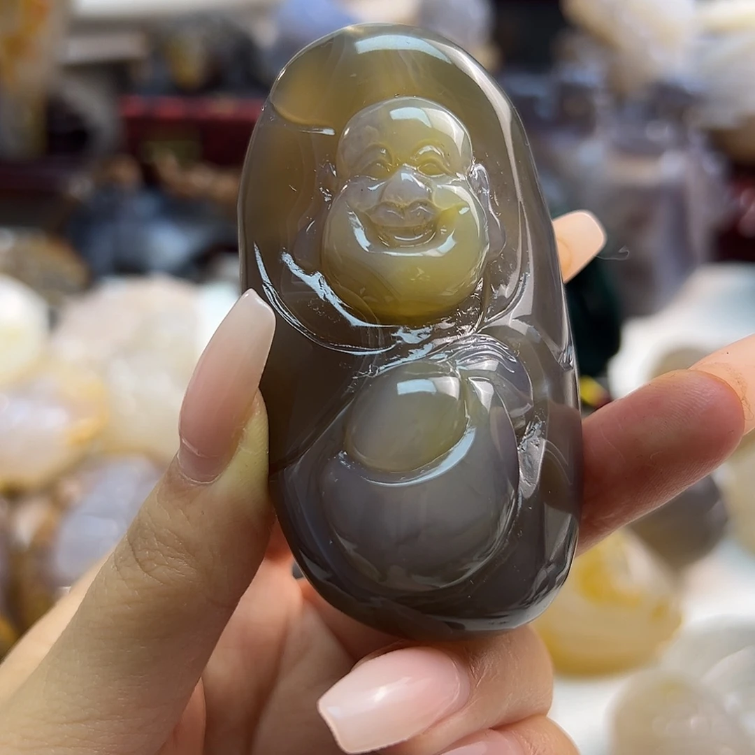 玛瑙/玉髓未镶嵌项链