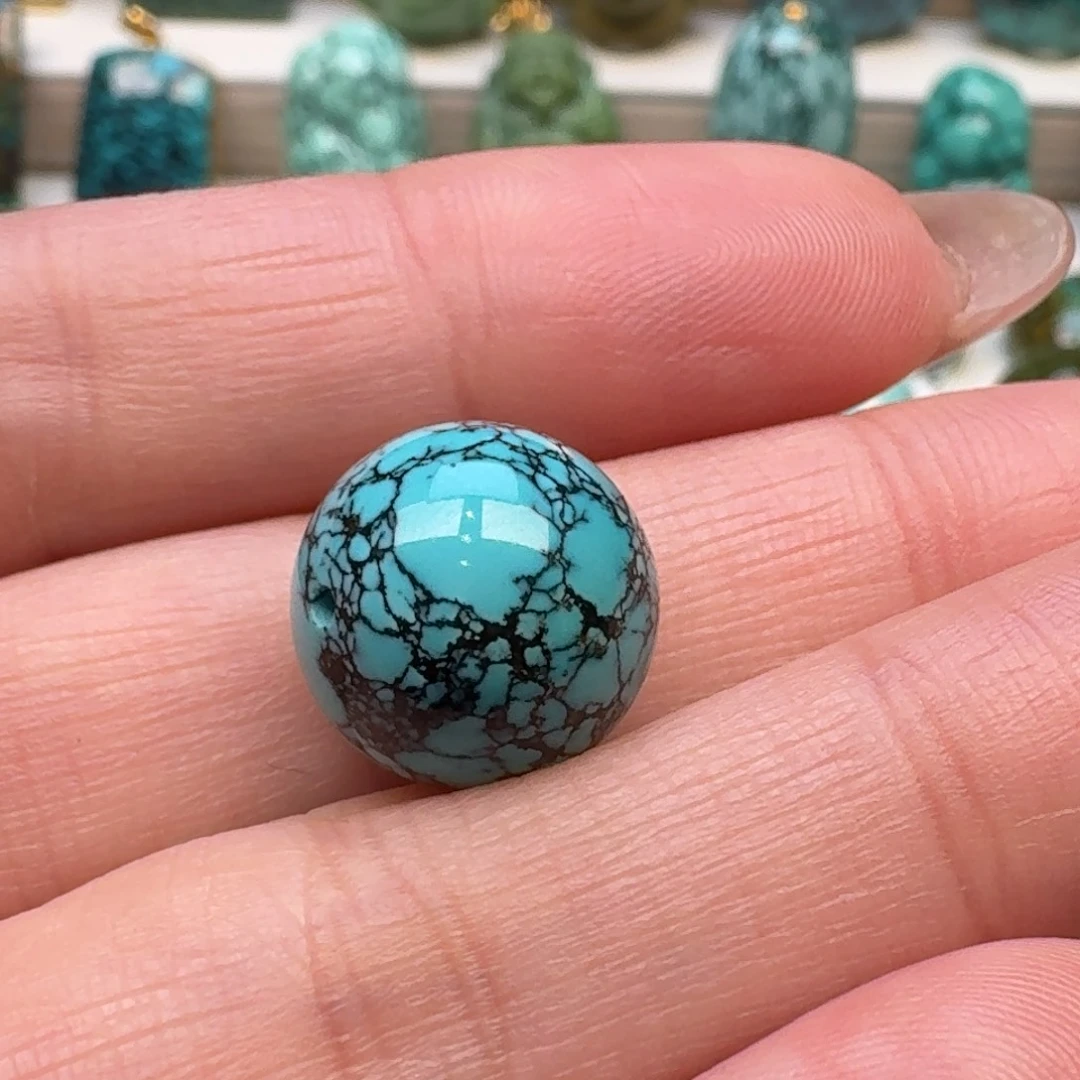 B***v绿松石未镶嵌珠宝奇石