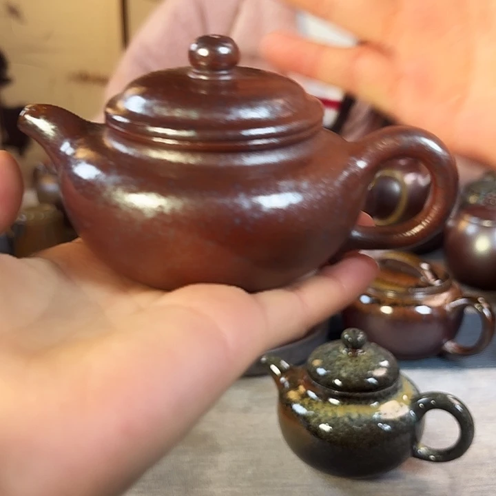 壶柴烧紫砂壶仿古