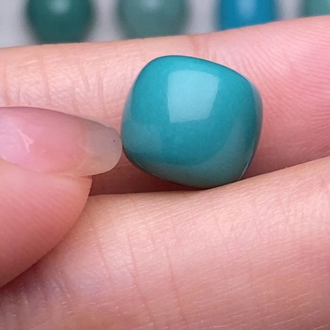 绿松石未镶嵌绿松石10.8mm