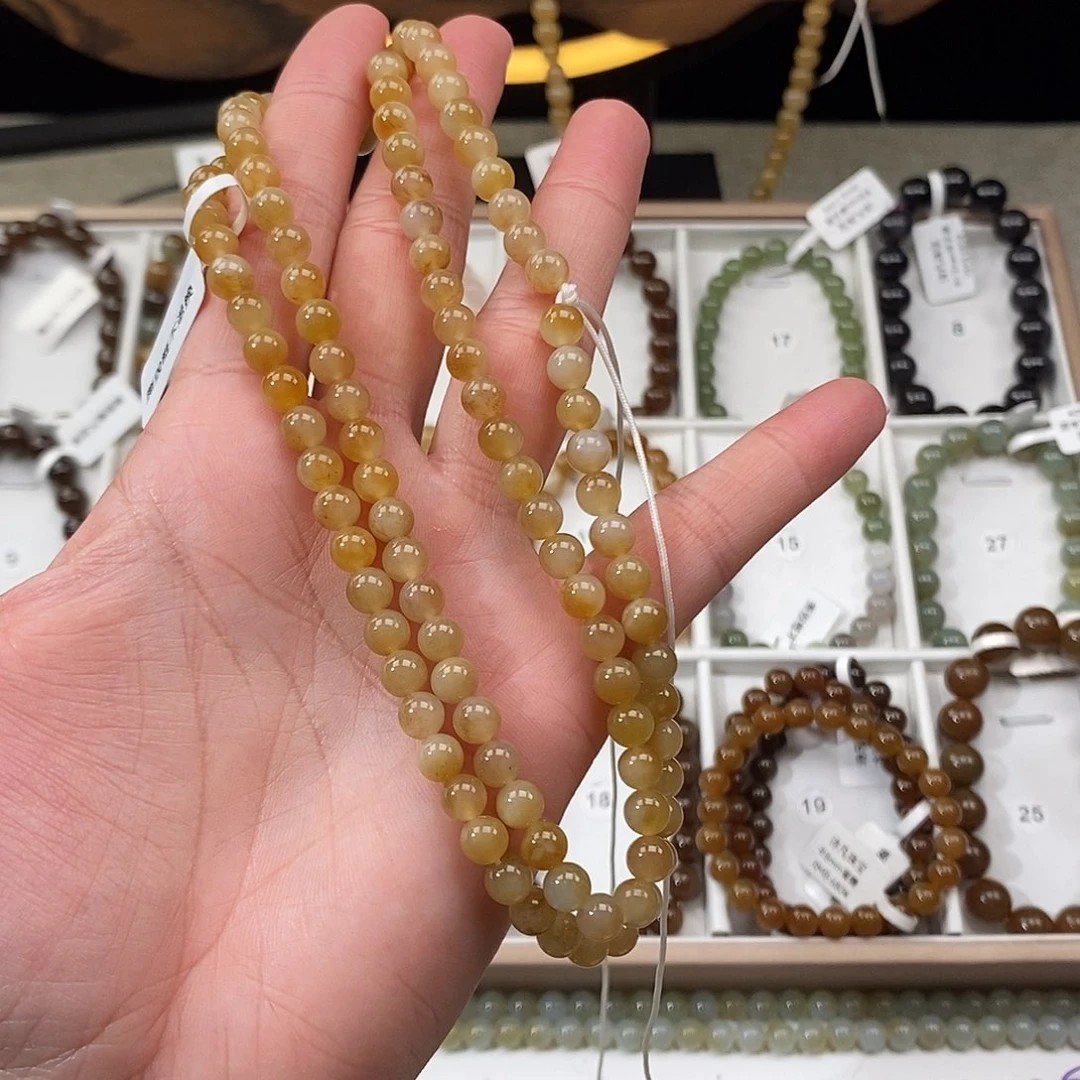 孤***王和田玉未镶嵌手串