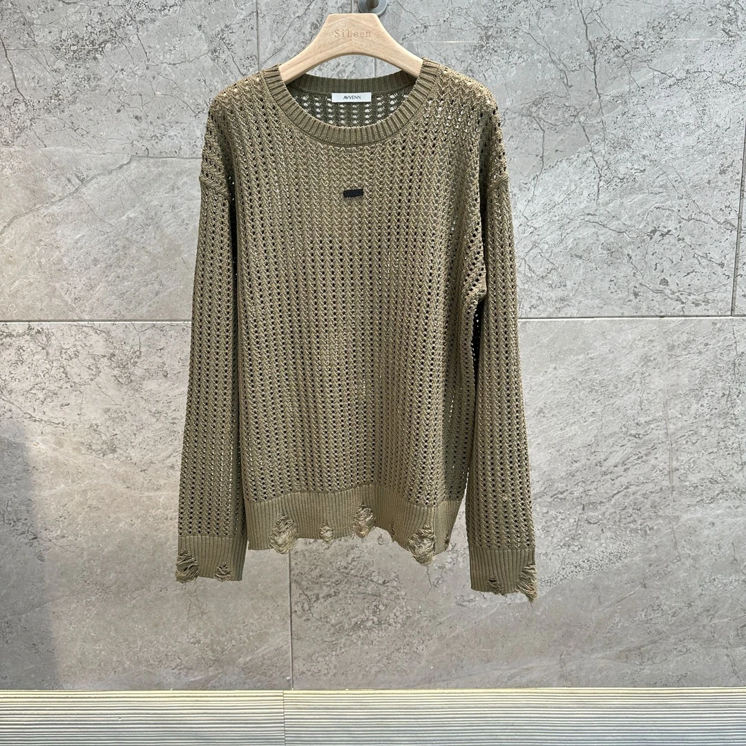 【AVVENN】设计师品牌25年春新品针织毛衫AL1060168538320