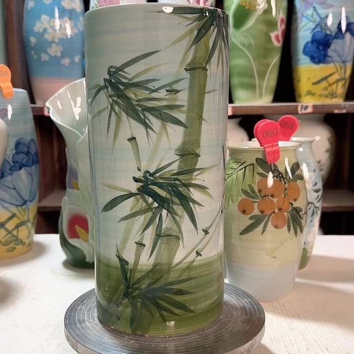 直筒油画住宅新款新款陶瓷陶瓷高33