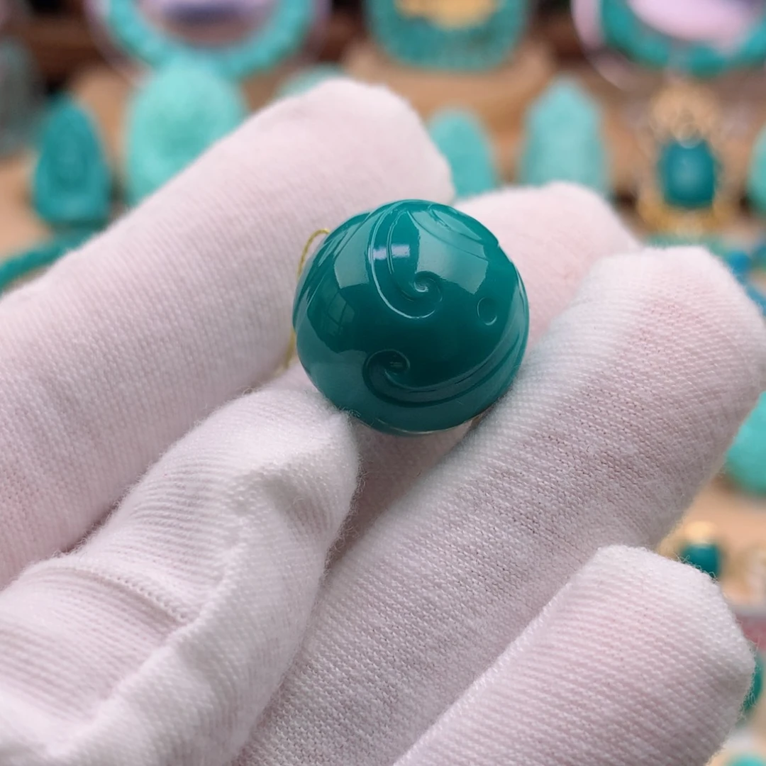 绿松石珠宝奇石未镶嵌