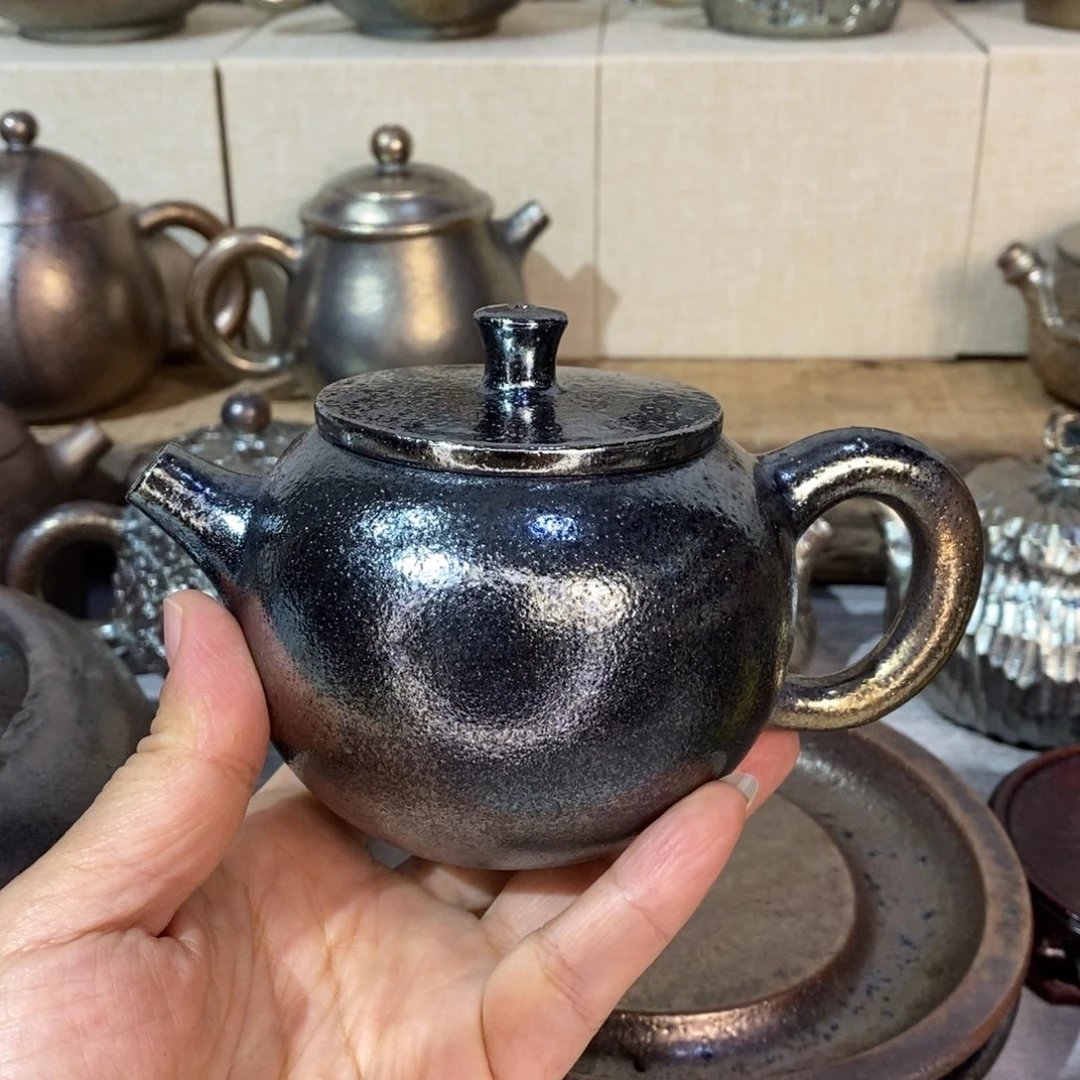 【***】云南建水紫陶柴烧壶特价