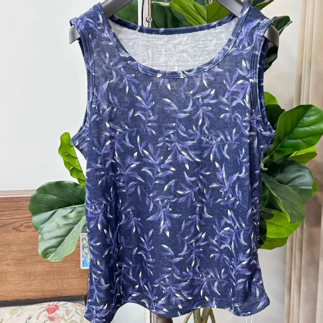 【印花背心】汉麻慵懒背心95汉麻5氨纶