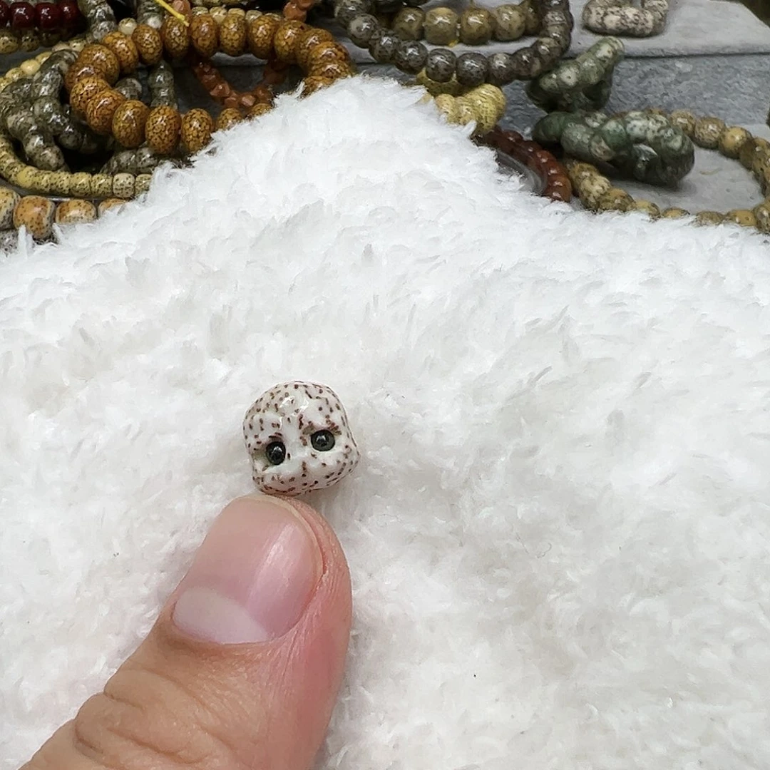 星月菩提手串117星月菩提阿呆头一颗