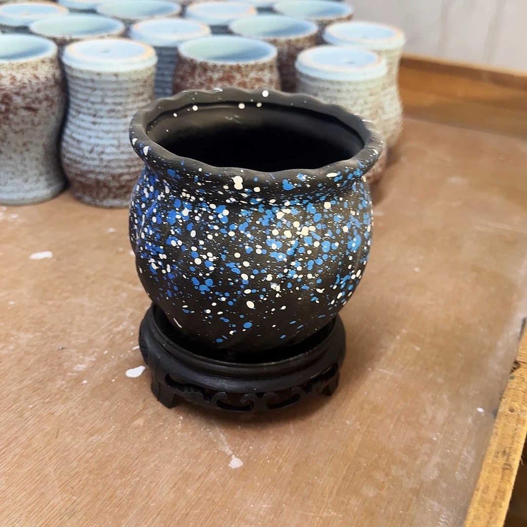 陶瓷送塑料托盘，