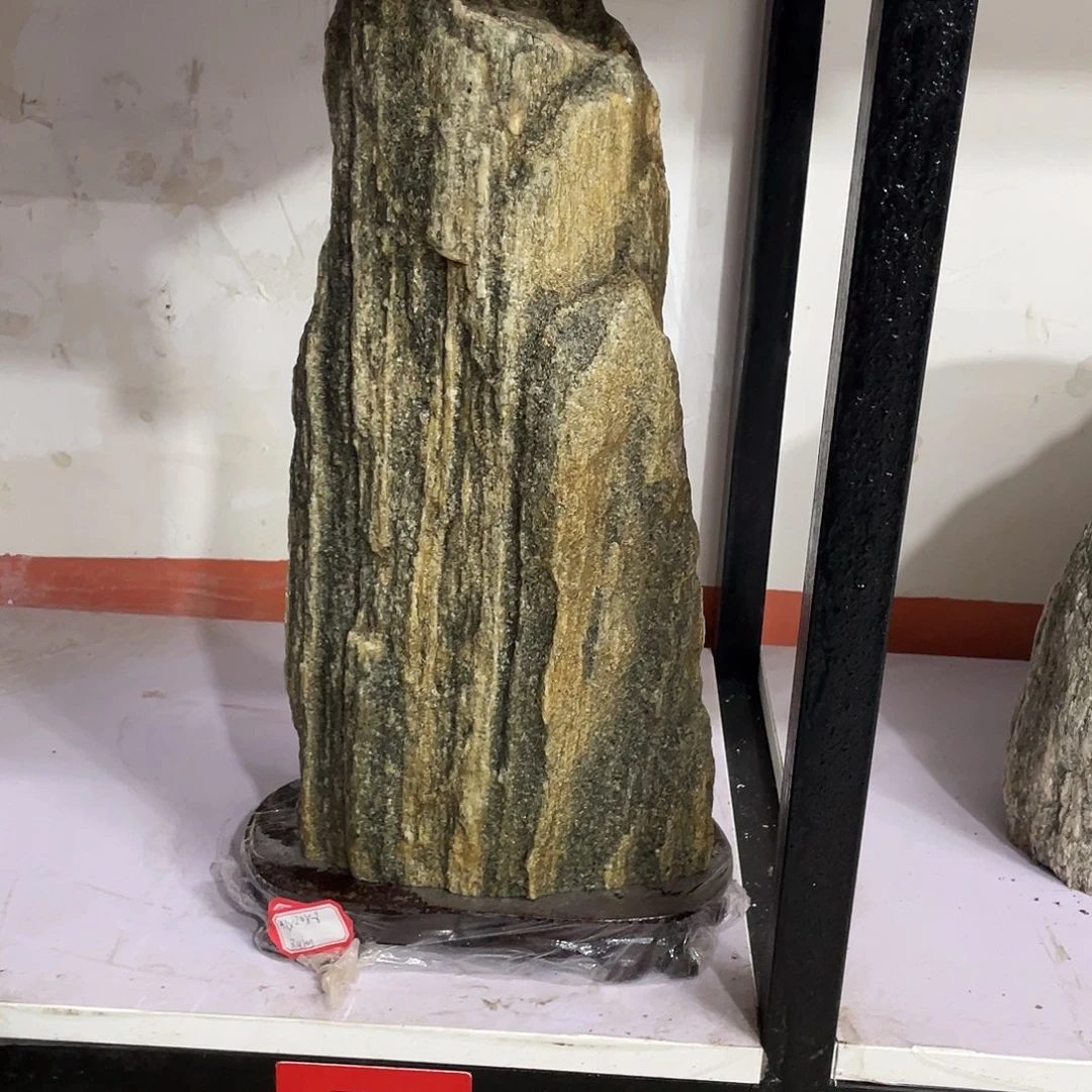 海***遥石材靠山石平安石摆件