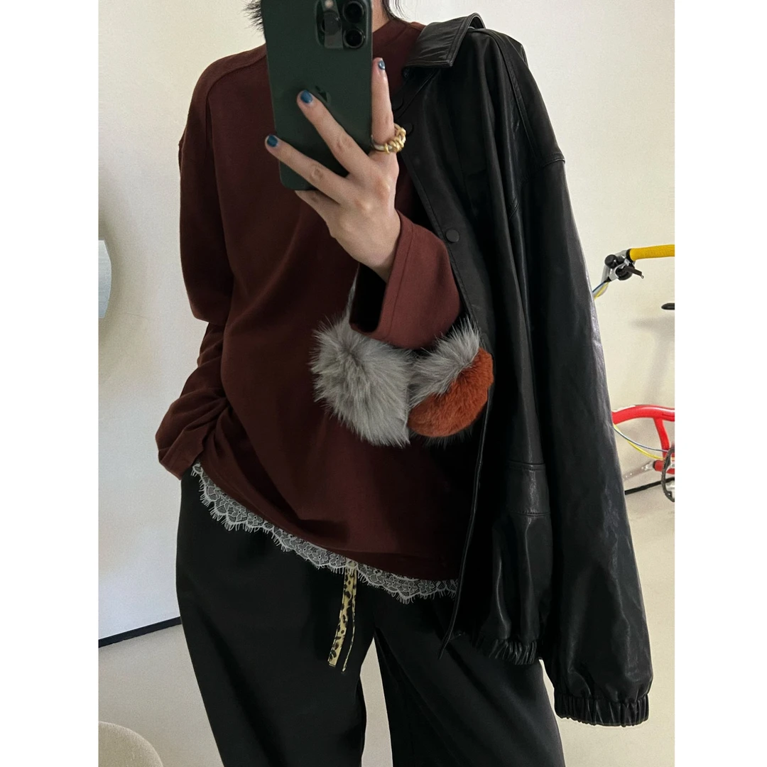 超高品蓬感特殊面料上衣 J24T413