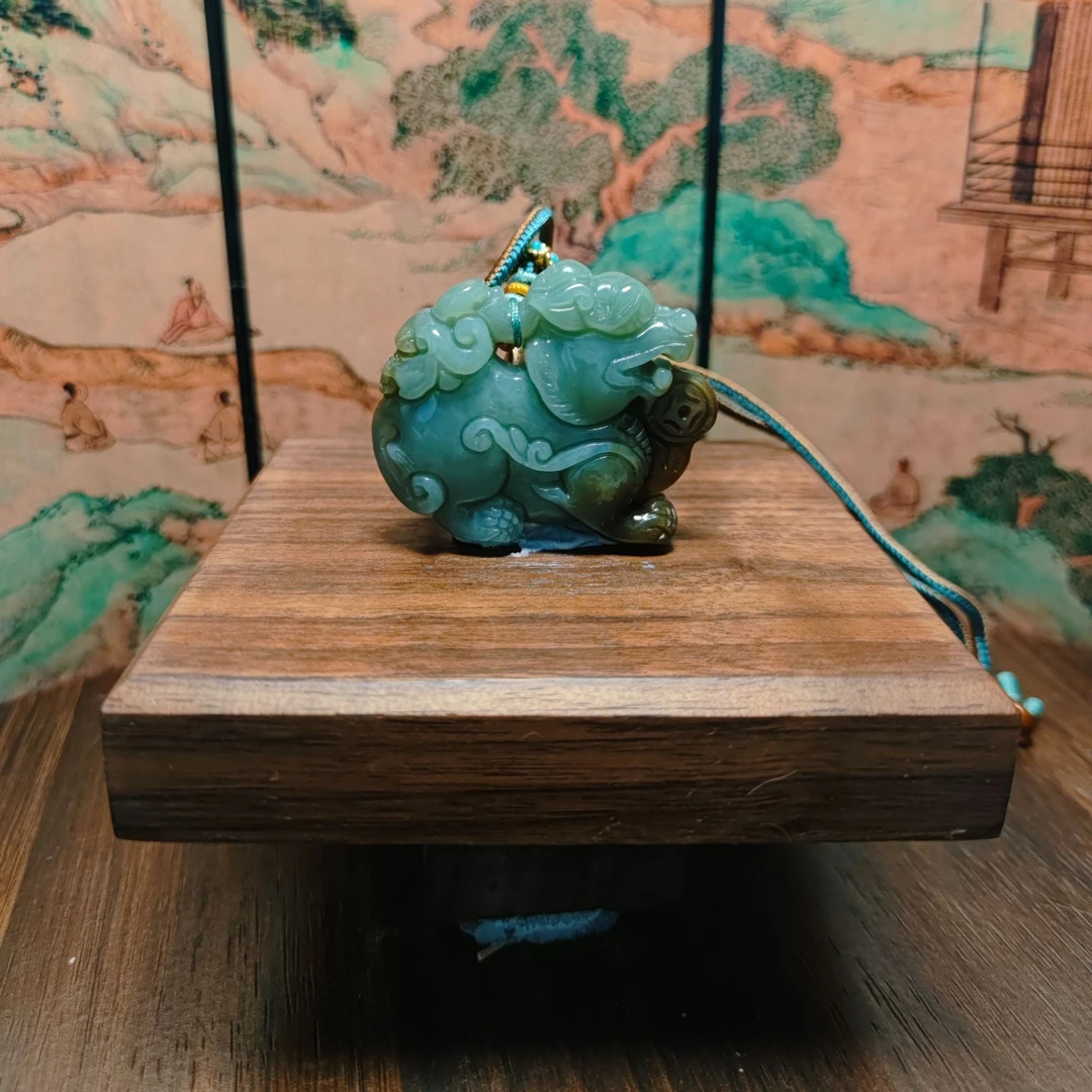 J和田玉貔貅吊坠0739