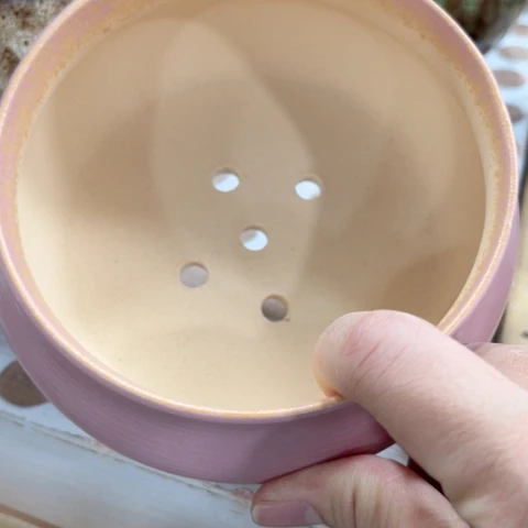 红陶口径不清楚问客服