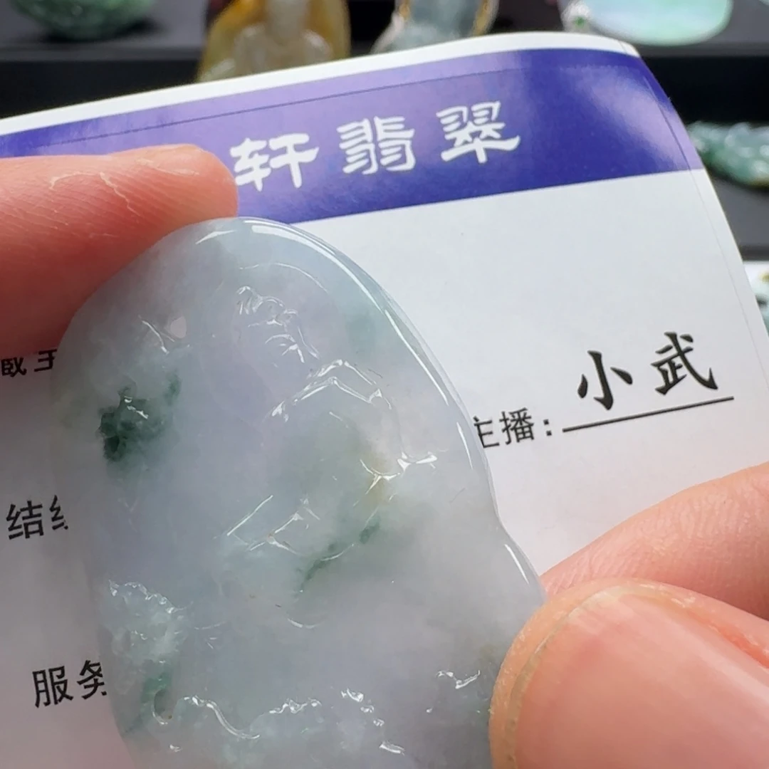 翡翠未镶嵌颈饰                    13