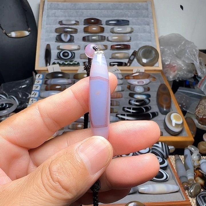 玛瑙/玉髓吊坠(不含链)未镶嵌