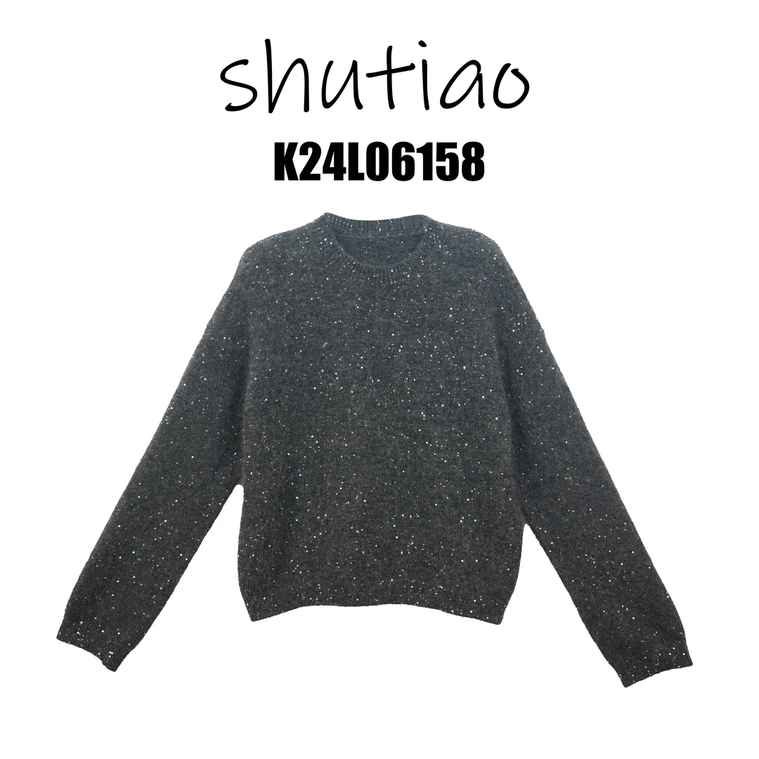 【SHUTIAO】2024秋冬：新款小众设计款毛衣K24L06158