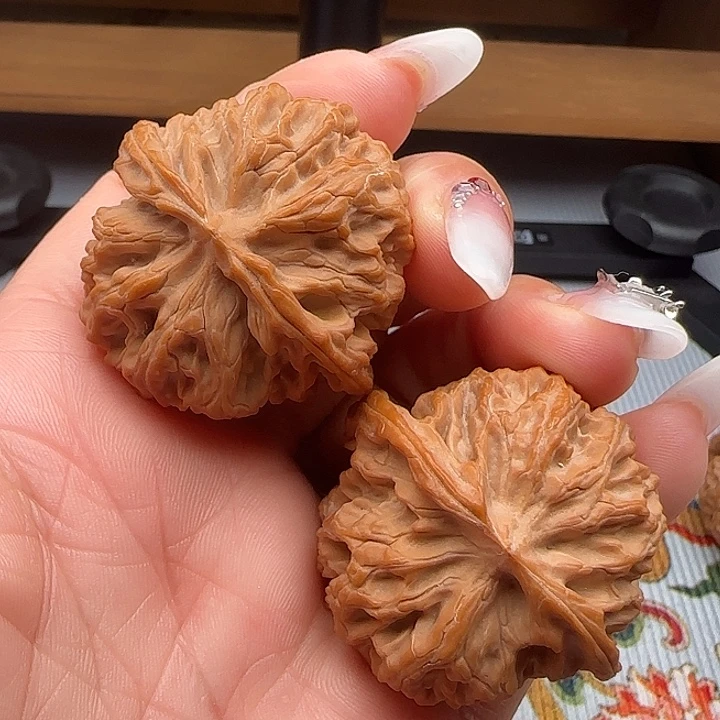 把件文玩核桃原装苹果园
