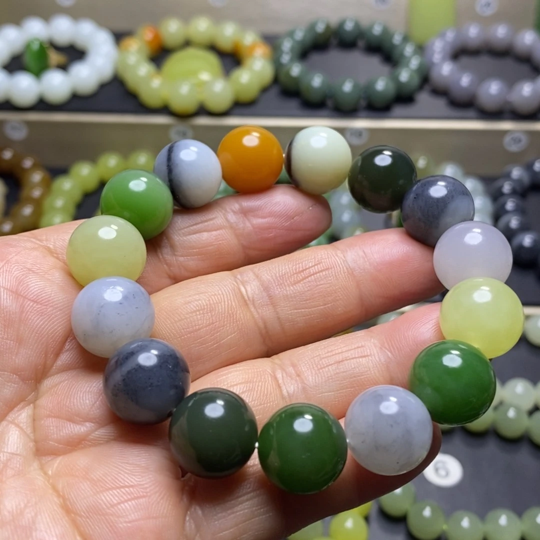 和田玉手链未镶嵌