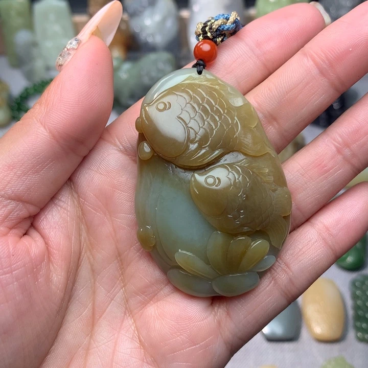 和田玉挂件未镶嵌