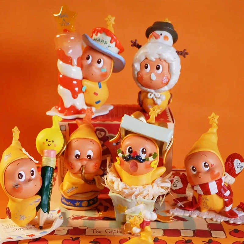 【踩后三位】我们都是星星人一代二代盲盒 潮玩手办萌粒