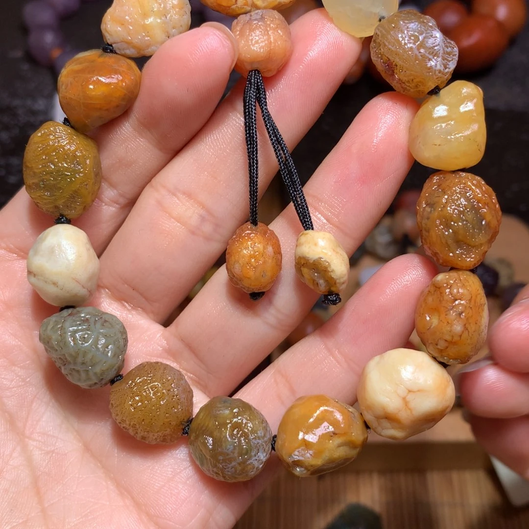 未镶嵌玛瑙/玉髓珠宝半成品