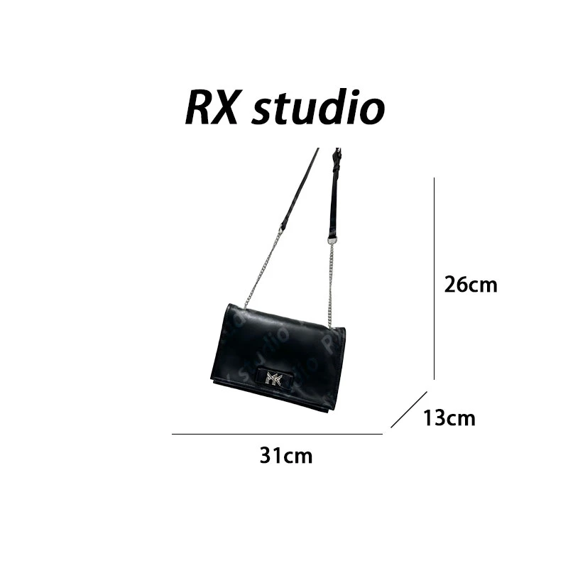 【南沙瑞熙】FES-5156-黑色 轻奢小众时尚女士包