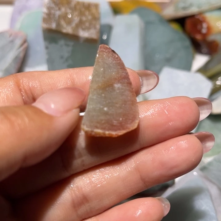 翡翠裸石翡翠边角料