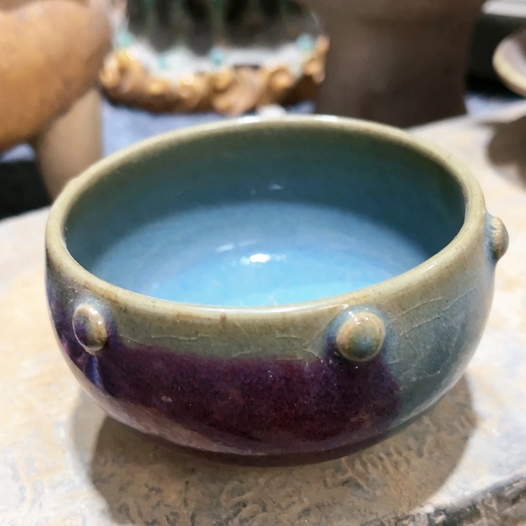 瓦当摆件摆件茶桌茶台陶瓷