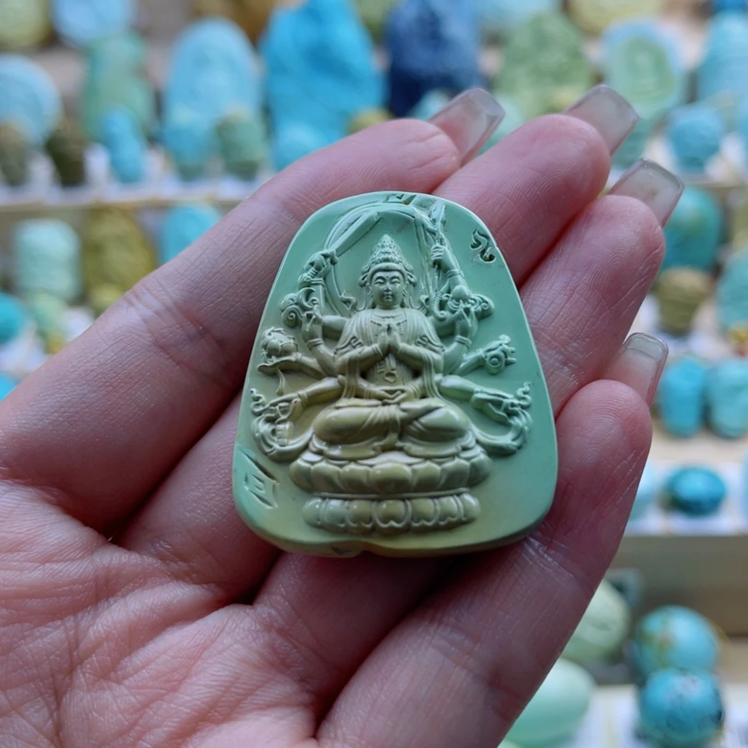 绿松石未镶嵌珠宝奇石