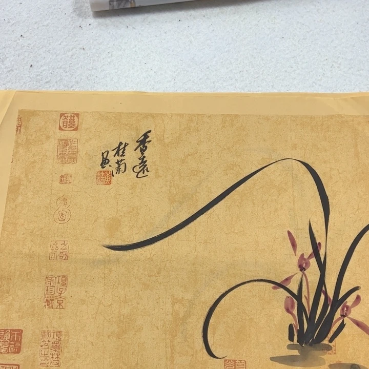 国画纯手绘作品欣赏图