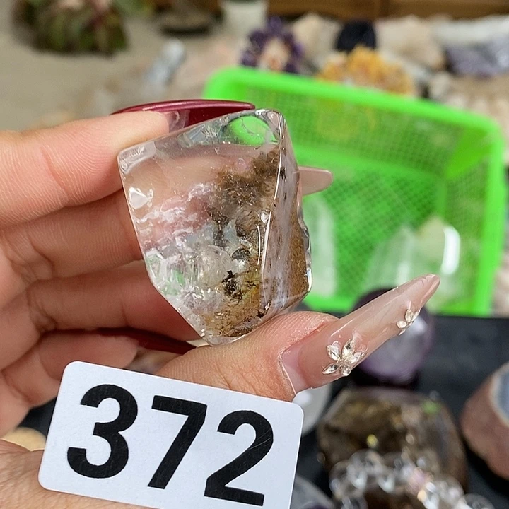 水晶未镶嵌珠宝半成品