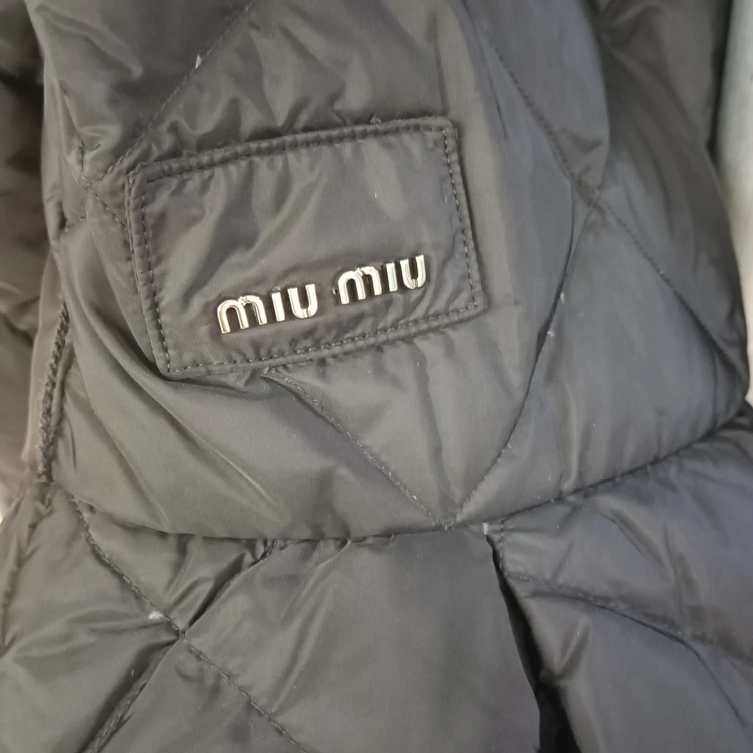 99新 MIU MIU/缪缪 双双臻选/ee00129/Miumiu/羽绒服/36码