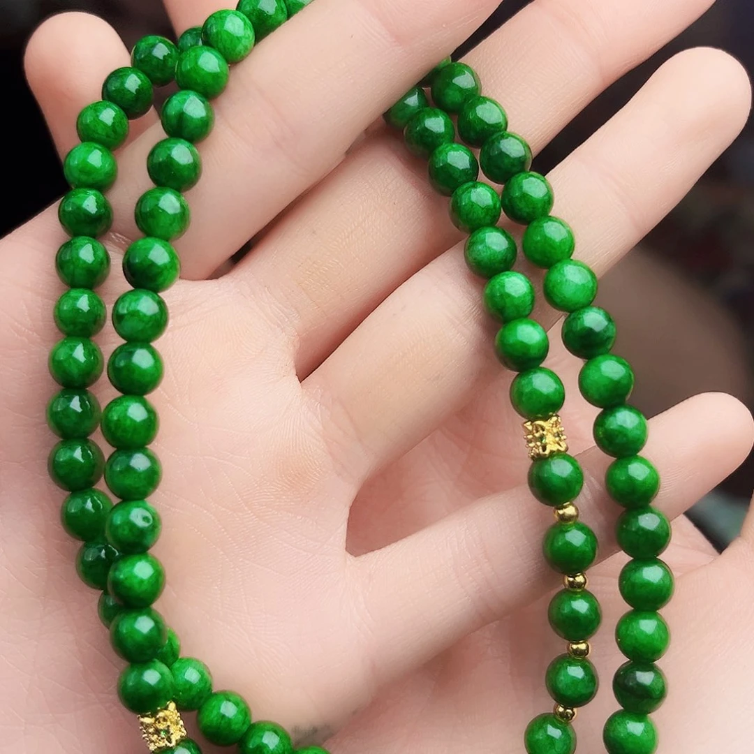 颈饰未镶嵌翡翠多样性