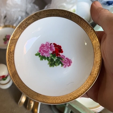 陶瓷4寸碟一个陶瓷