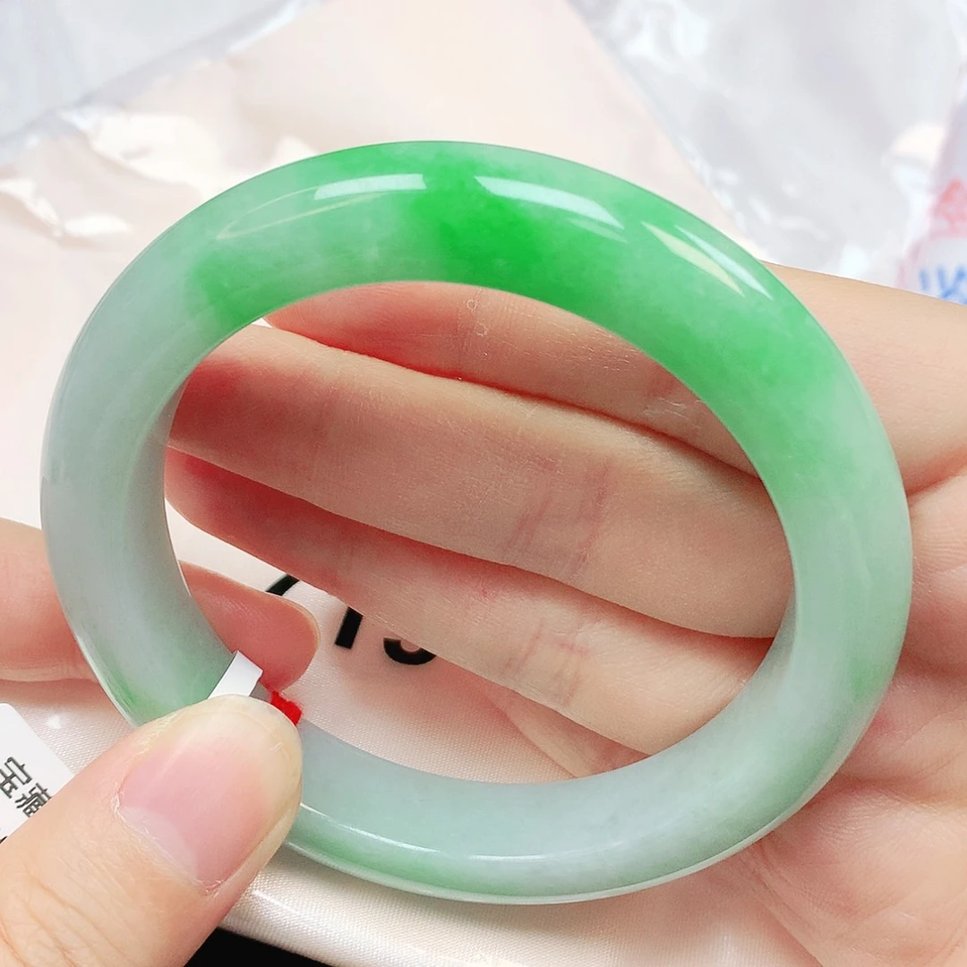 未镶嵌手镯翡翠抖音719