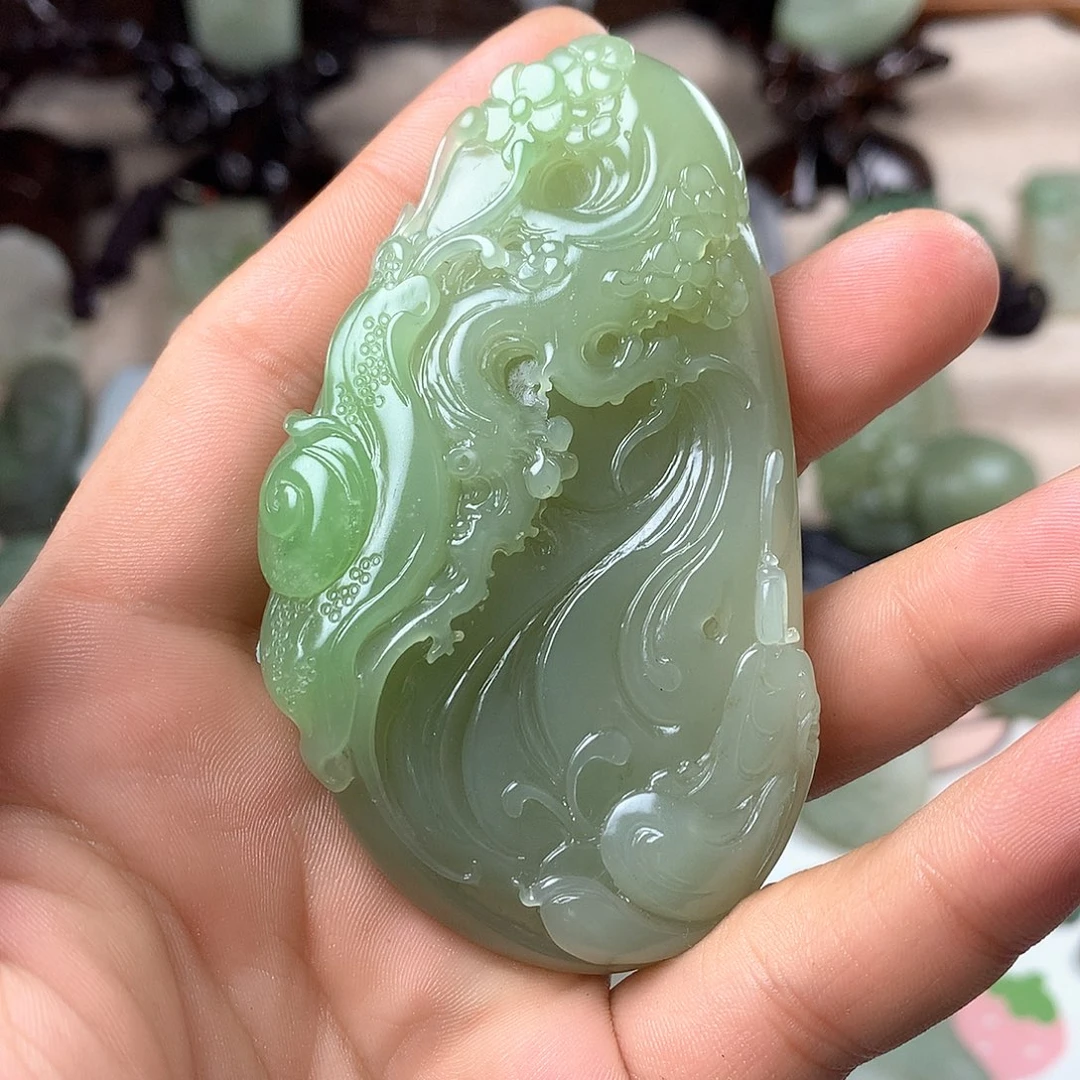 颈饰未镶嵌和田玉