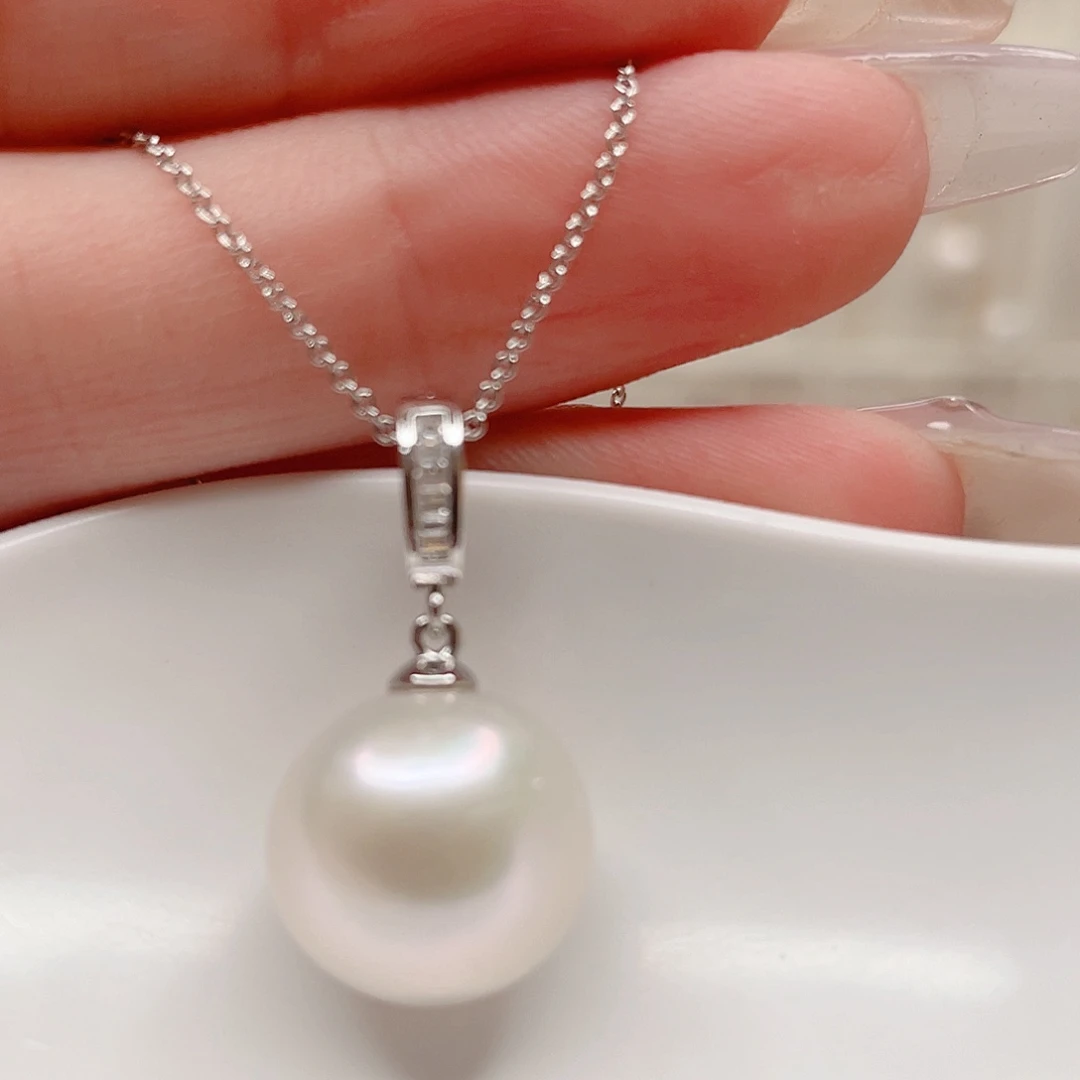 淡水珍珠吊坠(赠链)合金