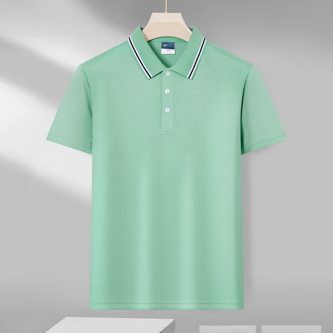 【清仓】保罗夏季短袖休闲polo衫男装时尚翻领薄款冰丝短袖