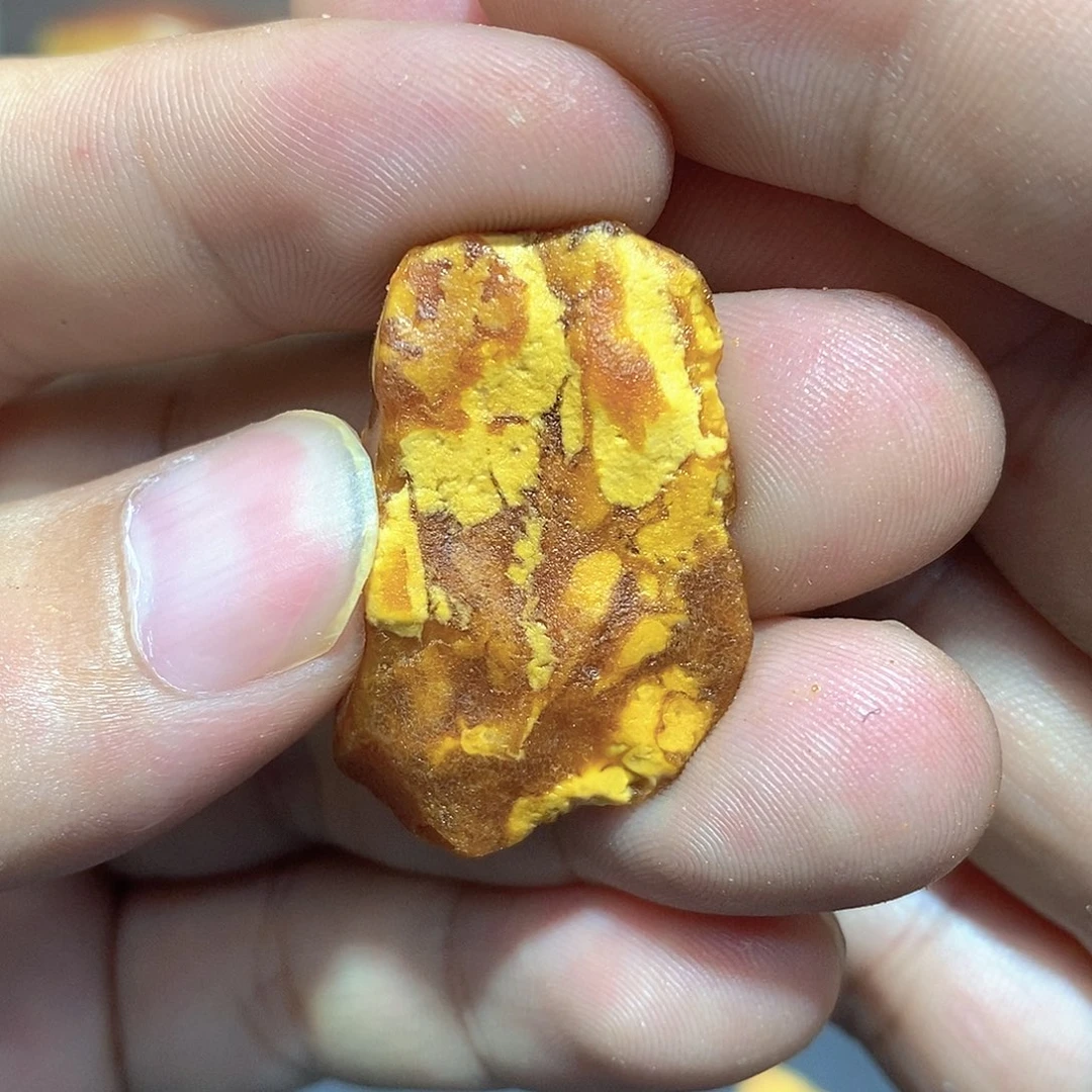定制琥珀蜜蜡原石定制