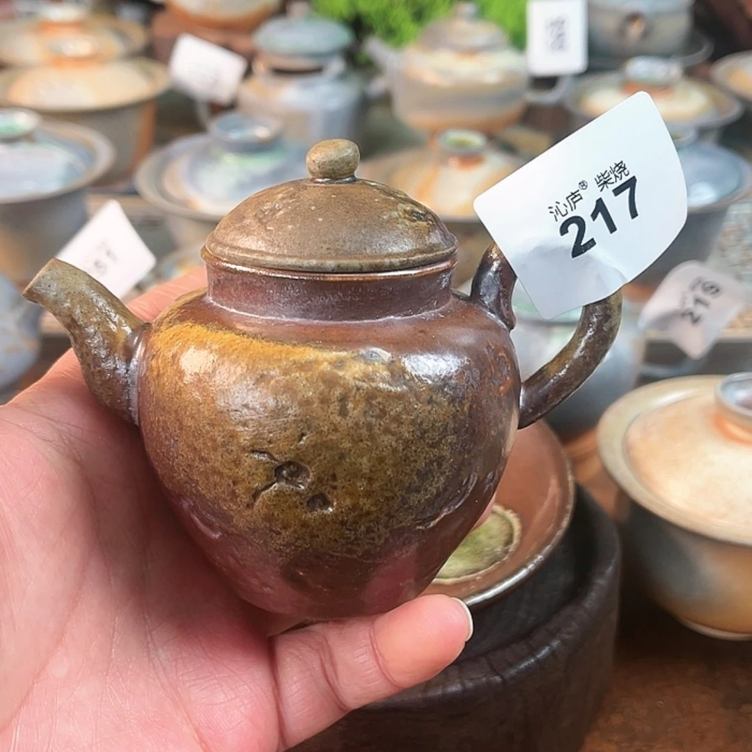 【闪购商品】沁庐柴窑古法柴烧手工茶具